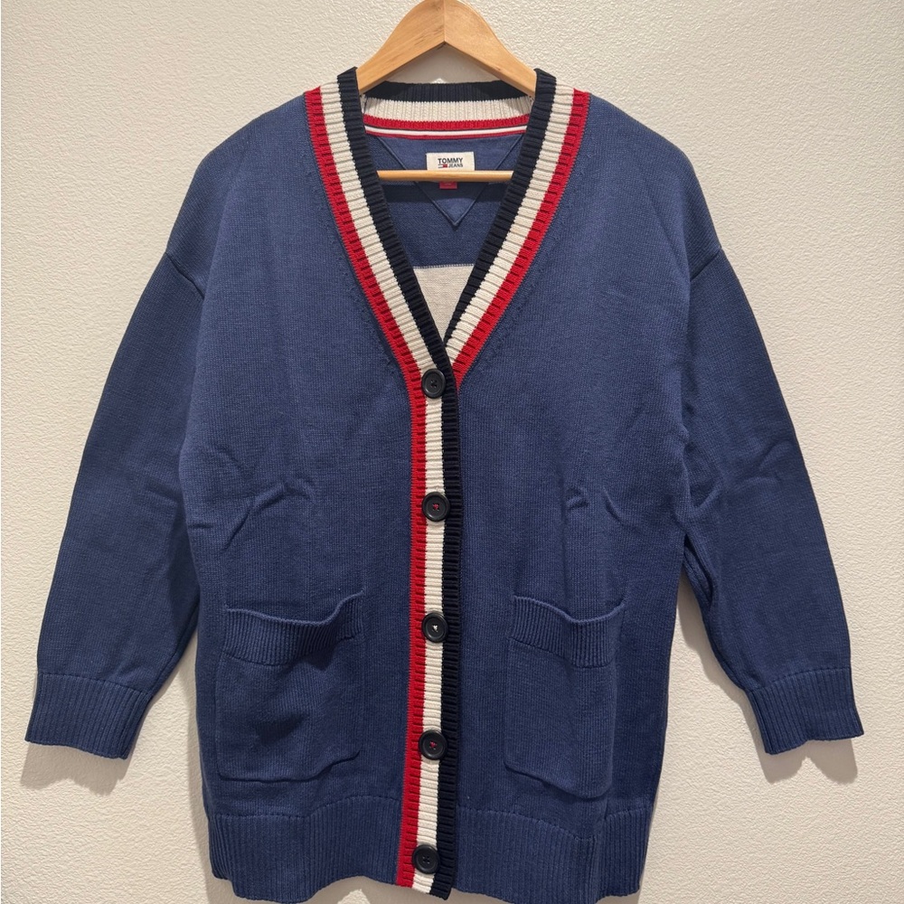 Tommy Hilfiger Vintage Look Cardigan Sweater - Picture 11 of 11